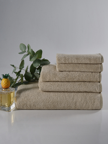 Набор полотенец 3шт Claire Batiste Atelier Ile пшеничный