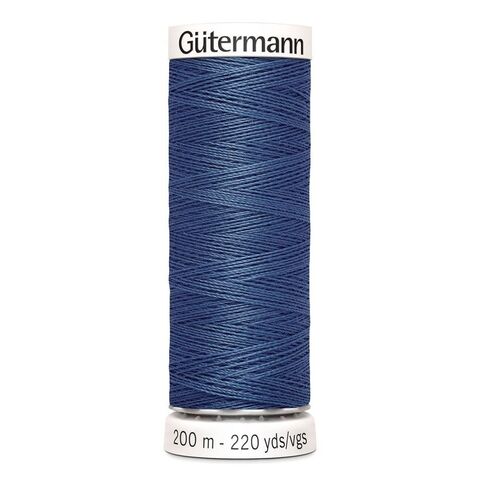 Нить Sew-All 200 м, Gutermann, 435 зелено-синий