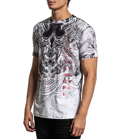 Xtreme Couture | Футболка мужская Imperial Dragon X1913 от Affliction левый бок