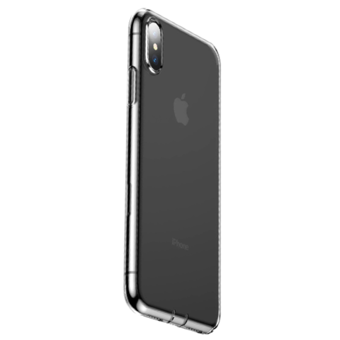 Чехол Baseus  для iPhone Xs Max серия Glaze Simplicity / прозрачный