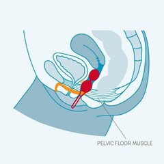 Вагинальные шарики Fun factory SMARTBALLS DUO, пурпурно-белые