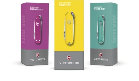 Нож-брелок Victorinox Classic SD Transparent Colors, Mystical Morning (0.6223.T31G)
