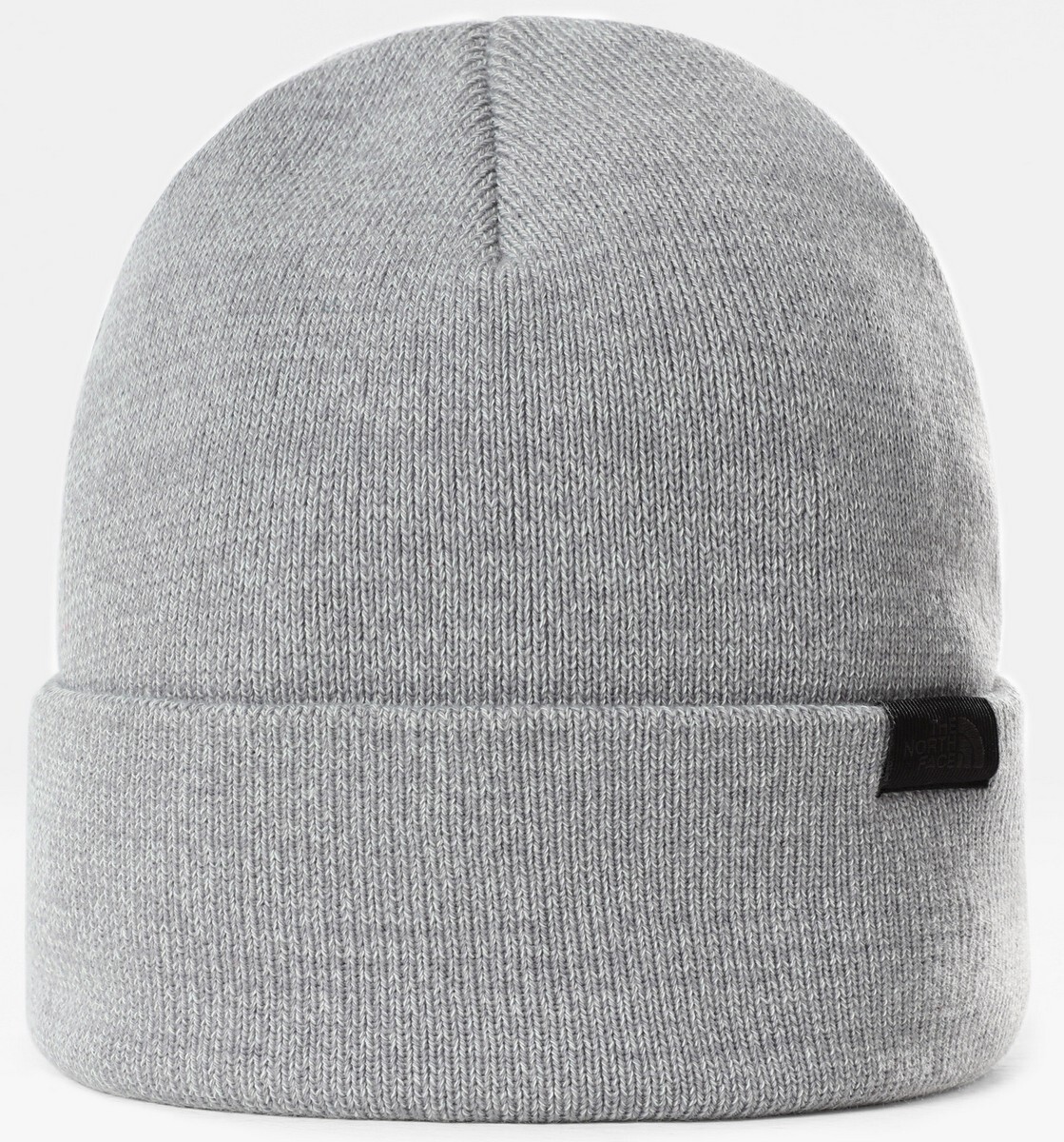 light grey north face beanie