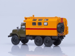 ZIL-131 kung MTO-AT mobile workshop khaki-orange 1:43 AutoHistory
