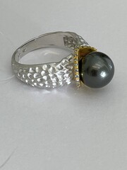 Жемчуг 360 (кольцо из серебра)