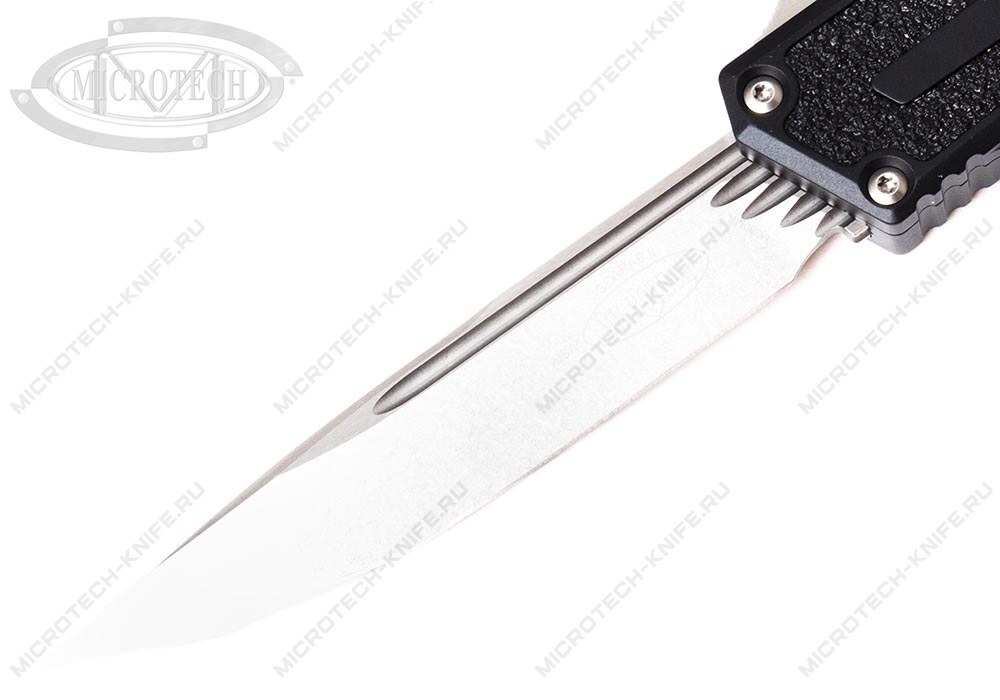 Нож Microtech 1278-10 Scarab II Gen III Stonewash Standard - фотография 