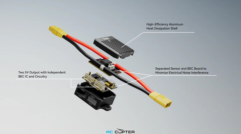 Модуль питания Holybro PM08-CAN (2-14S 200A, 5V 3A, PDB) для Pixhawk