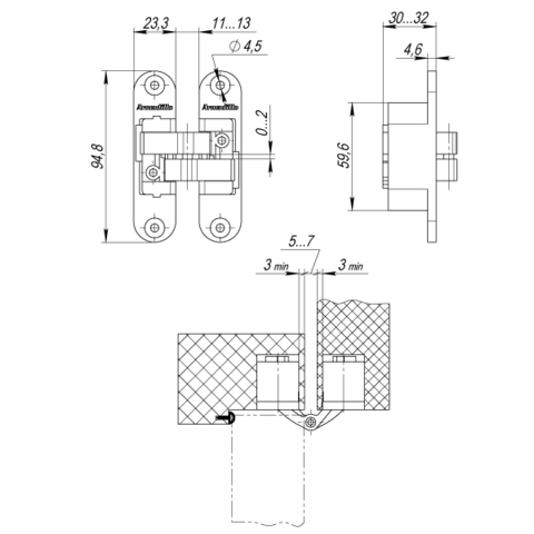 ARCHITECT 3D-ACH 40 CP-8 Левая