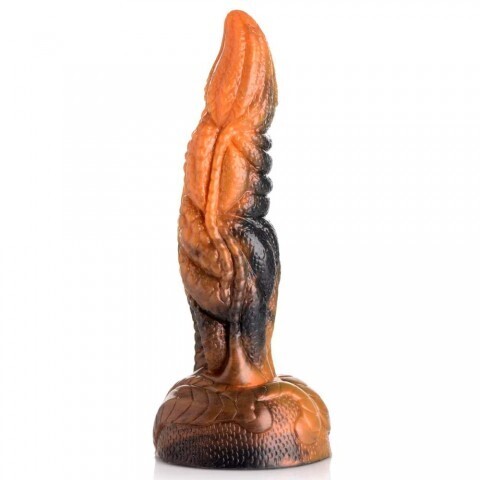 Фантазийный фаллоимитатор Creature Cocks Ravager Rippled Tentacle, 20.3х4.6 см