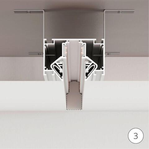 Магнитный шинопровод в натяжной потолок Arte Lamp LINEA A473233 2м
