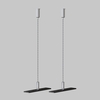 Комплектующие для трековой системы Maytoni Accessories for tracks basity TRA172SW-R-1B