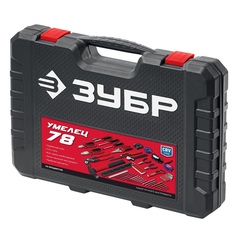 ЗУБР Умелец-78 78 предм., Набор инструментов для ремонтных работ, МАСТЕР (22107)