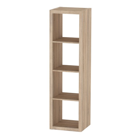 Стеллаж ФОРА 4Л 41х38х146 см, дуб беленый