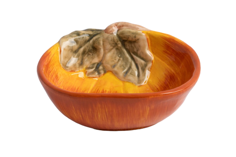 Пиала Bright pumpkin Тыква, 14*5 см - Оранжево-зеленый - купить 3