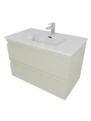 Aquatek AQ77060-GS AQ77060-GS Комплект мебели: Тумба 60см ВЕГА с раковиной AQ0460-00, 2 ящика, цвет шалфей зеленый фото
