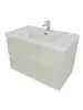 Aquatek AQ77060-GS AQ77060-GS Комплект мебели: Тумба 60см ВЕГА с раковиной AQ0460-00, 2 ящика, цвет шалфей зеленый