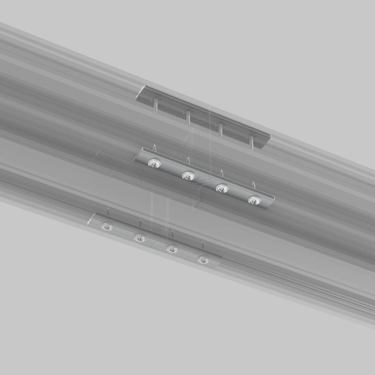Комплект прямых соединителей Maytoni Technical Exility Busbar (4 шт) TRA034D-C-42S