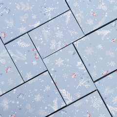 Коробка одиночная, Прямоугольник, Морозное утро, 21,5*13,5*8 см, 1 шт.