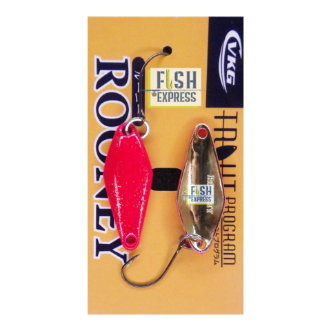 Блесна колеблющаяся на форель VKG ROONEY 2.8гр #027