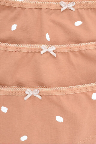 трусы/ уп  для девочки  К 1964-3уп/индийский загар,маленькие мазки