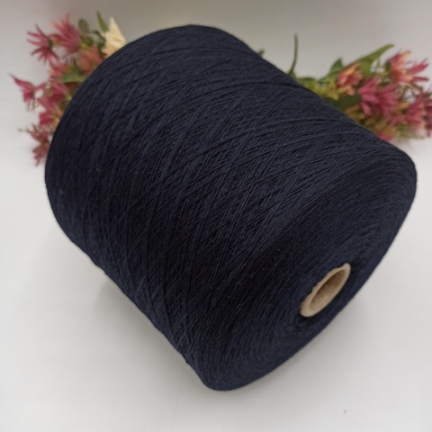 100% кашемир Арт Cashmere SFA Loro Piana 1350м/100гр Bleu Navy 9711