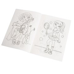 
          Раскраска А5, Alingar, "Куклы", 6л., мелов. обложка