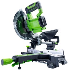 Торцовочная пила Greenworks GD24MS216 24V (65х310мм) аккумуляторная, без АКБ и ЗУ