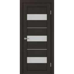 Купить Межкомнатная дверь экошпон Турин 526.122 венге остеклённая