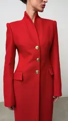 Пальто однобортное макси с шалевым воротником