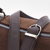 Сумка Саломея 217 эко-замша шоколад