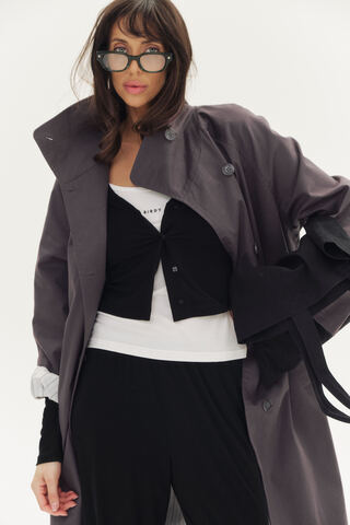 Тренч MACKINTOSH | Графит