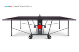 Стол теннисный Compact-2 LX Всепогодный 6 black фото №1