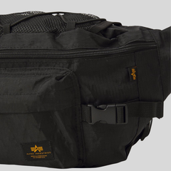 Сумка Alpha Industries Combat Waist Bag Black (Черный)