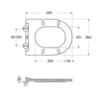 BelBagno BB1003CB-TOR/SC FLAY-TOR Унитаз приставной безободковый с сиденьем дюропласт soft close, BB1003CB-TOR/SC