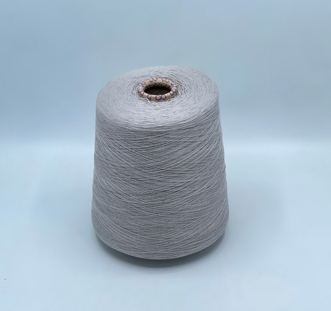 Бобинная пряжа,Cotton combed, 1693м. 100%Хлопок, Светло-серый(794), 40823
