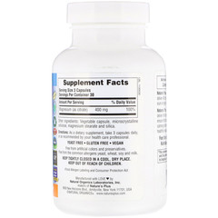 Nature's Plus, Kalmassure, магний, 400 мг, 90 веганских капсул