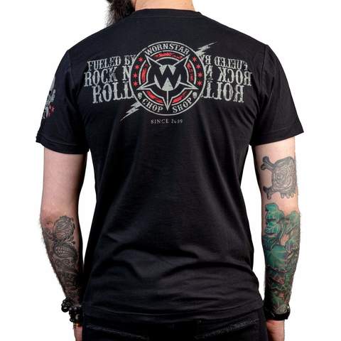 Wornstar | Футболка мужская ELECTRIC TEE W012 спина