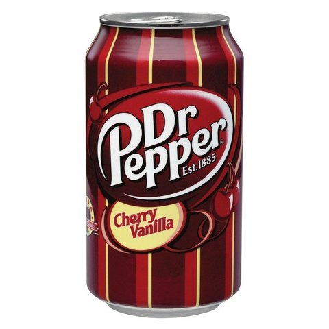 Dr Pepper Cherry Vanilla Доктор Пеппер вишня ваниль Америка 0,355 л