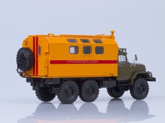 ZIL-131 kung MTO-AT mobile workshop khaki-orange 1:43 AutoHistory