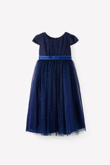Платье  для девочки  ТК 52087/темно-синий