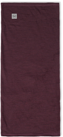 Картинка шарф-труба Buff Wool lightweight Solid Garnet - 5