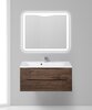 BelBagno BB1000/450-LV-MR-FT Раковина из литьевого мрамора, 1000x450x142, BB1000/450-LV-MR-FT