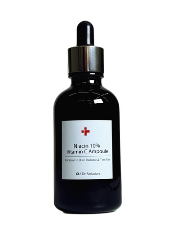 Ампульная Сыворотка с Ниацинамидом 10% и Витамином С CU DR.SOLUTION Niacin 10% Vitamin C Ampoule