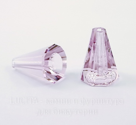 5540 Бусина - конус Сваровски Light Amethyst 17 мм