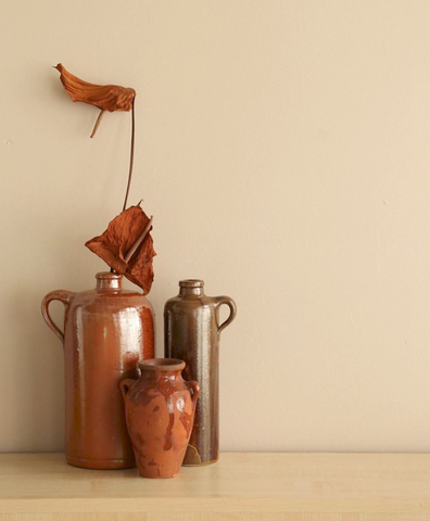 Ваза маленькая коричневая