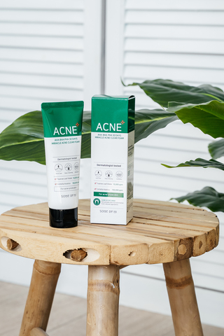 Очищающая пенка для проблемной кожи Some By Mi AHA-BHA-PHA 30 Days Miracle Acne Clear Foam  100 мл