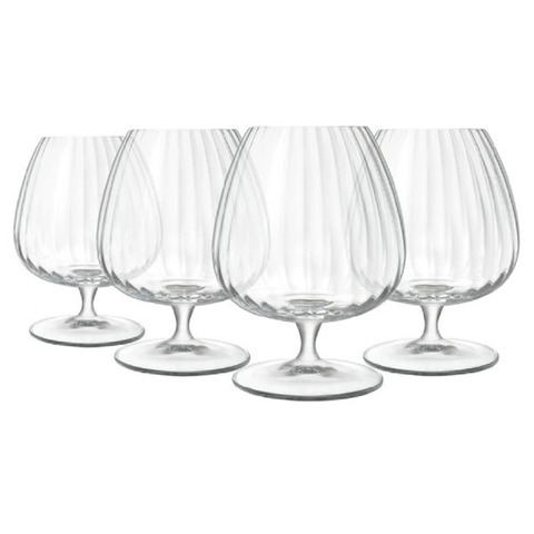 Набор бокалов для коньяка и бренди 4шт 465мл Luigi Bormioli Оптика