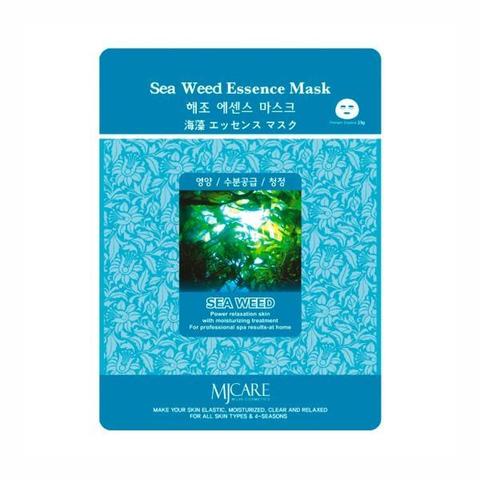 Тканевая маска с экстрактом морских водорослей Mijin Cosmetic MJ Care Sea Weed Essence Mask