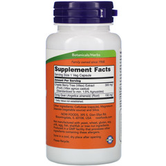 Now Foods, Экстракт витекса священного, 300 мг, 90 вегетарианских капсул