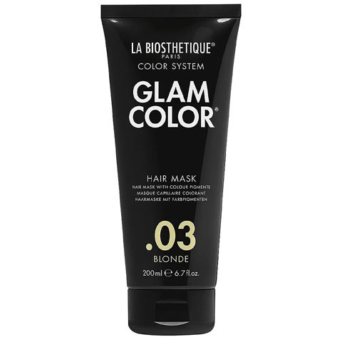 La Biosthetique Glam Color NEW: Тонирующая маска для волоc Блонд (Hair Mask .03 Blonde)